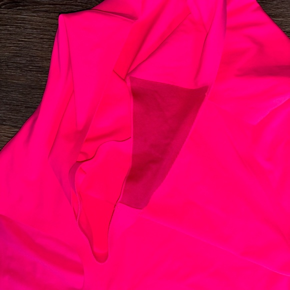 Vibrant Pink Women's Bodysuit - Picture 5 of 6